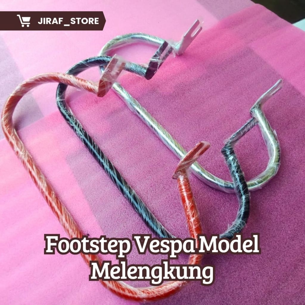 Footstep Vespa Model Melengkung Vespa Super Sprint VBB PX Excel