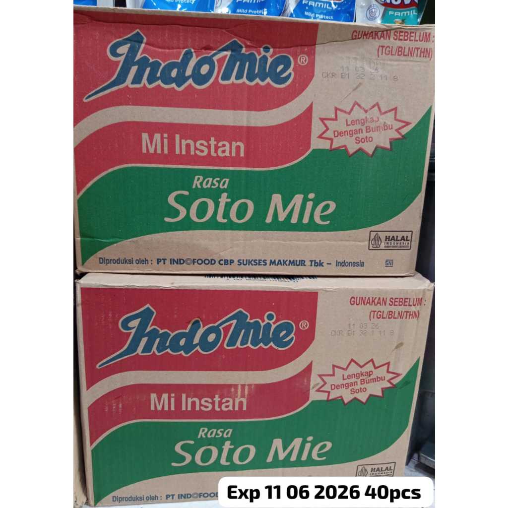 

INDOMIE KUAH TERLARIS! INDOMIE RASA SOTO MIE 1 KARTON 40 PCS