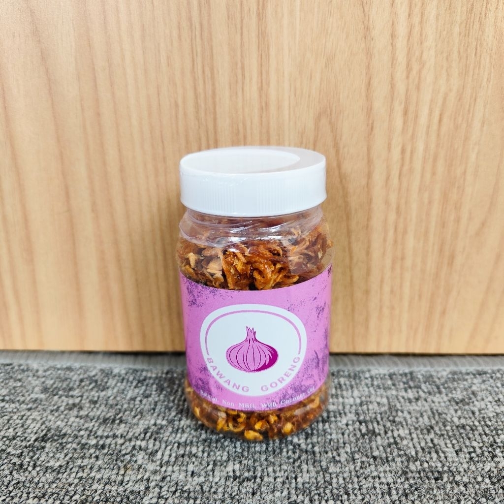 

BAWANG GORENG ( NATURAL, NON MSG, WITH COCONUT OIL)