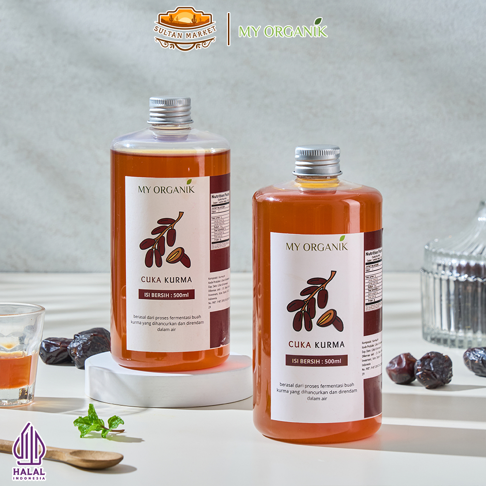 

My Organik Cuka Kurma 2 Botol 500ml - Atasi Diabetes Kontrol Gula Darah Koleterol Tanpa Efek Samping