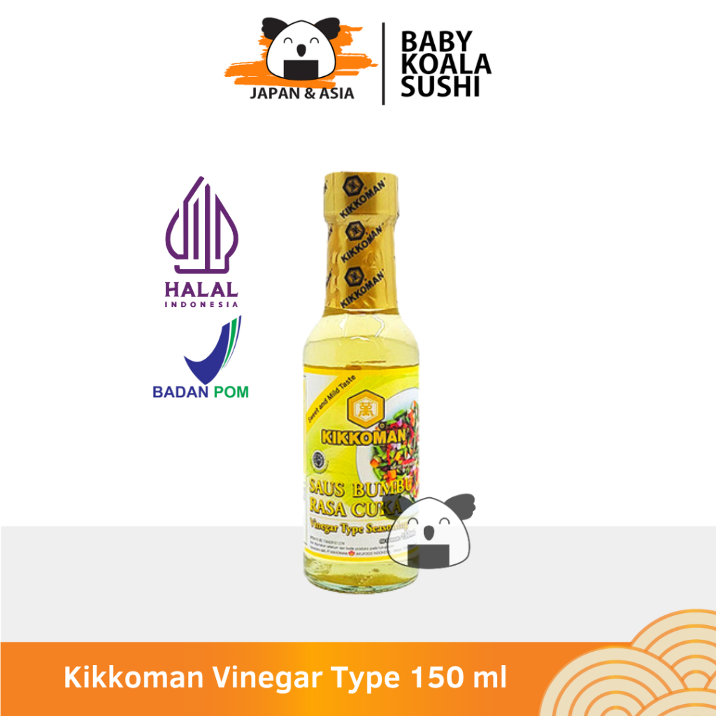 

KIKKOMAN Vinegar Type Seasoning 150 ml | Cuka Acar