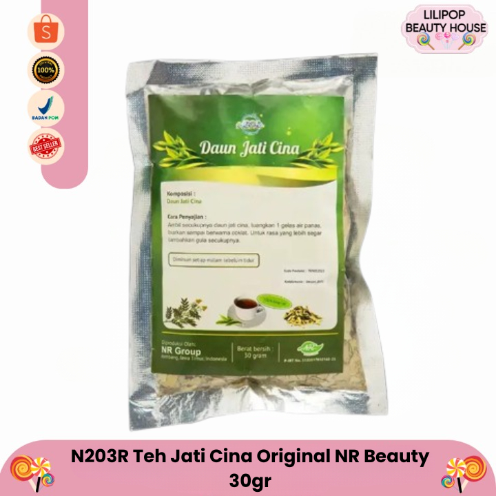 

N203R Teh Jati Cina Original NR Beauty 30gr