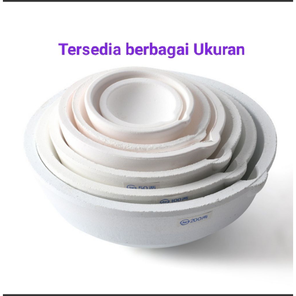 Mangkok Kowi lebur emas,Perak,Tembaga,Timah / Mangkuk Wadah Lebur Emas Manual