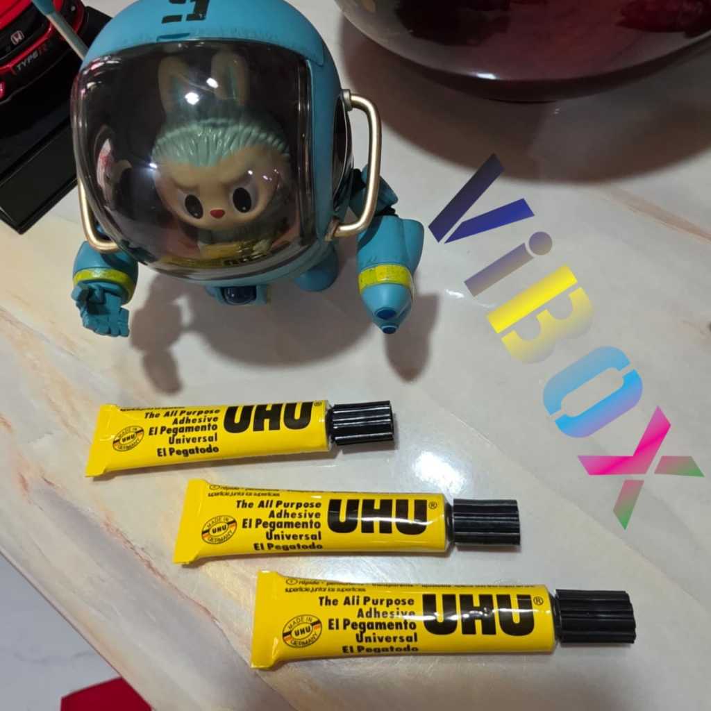 

Lem UHU Asli Serbaguna dan Prakarya All Purpose 7ML Glue Perekat Gel Cair[Sen]