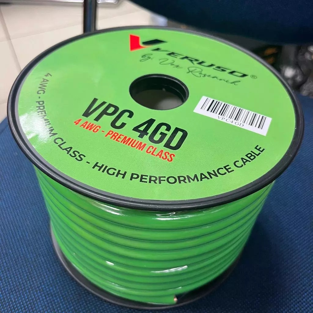 Kabel 4 AWG Veruso Per Roll / Kabel Audio 4 AWG Premium Class Veruso