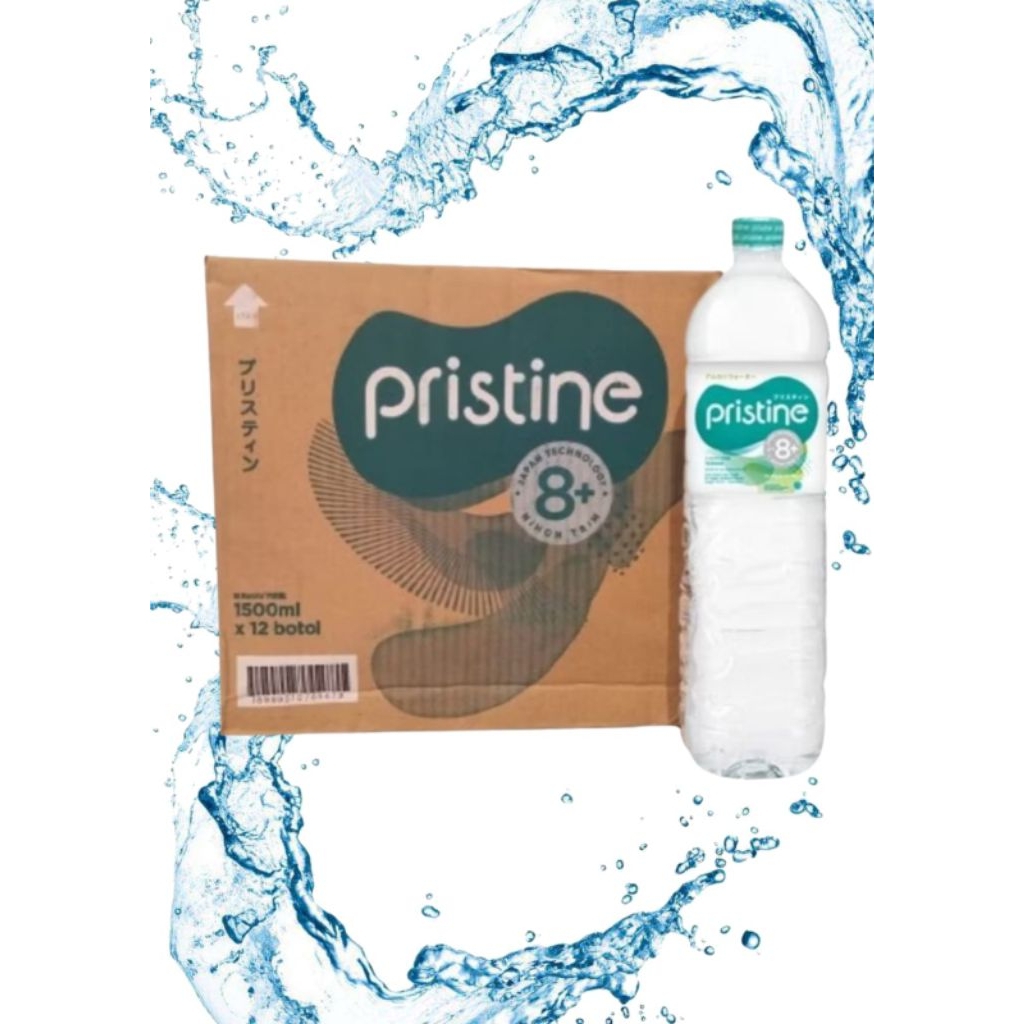 

Pristine Air Botol 1500 ml ( 1 dos isi 12 botol )