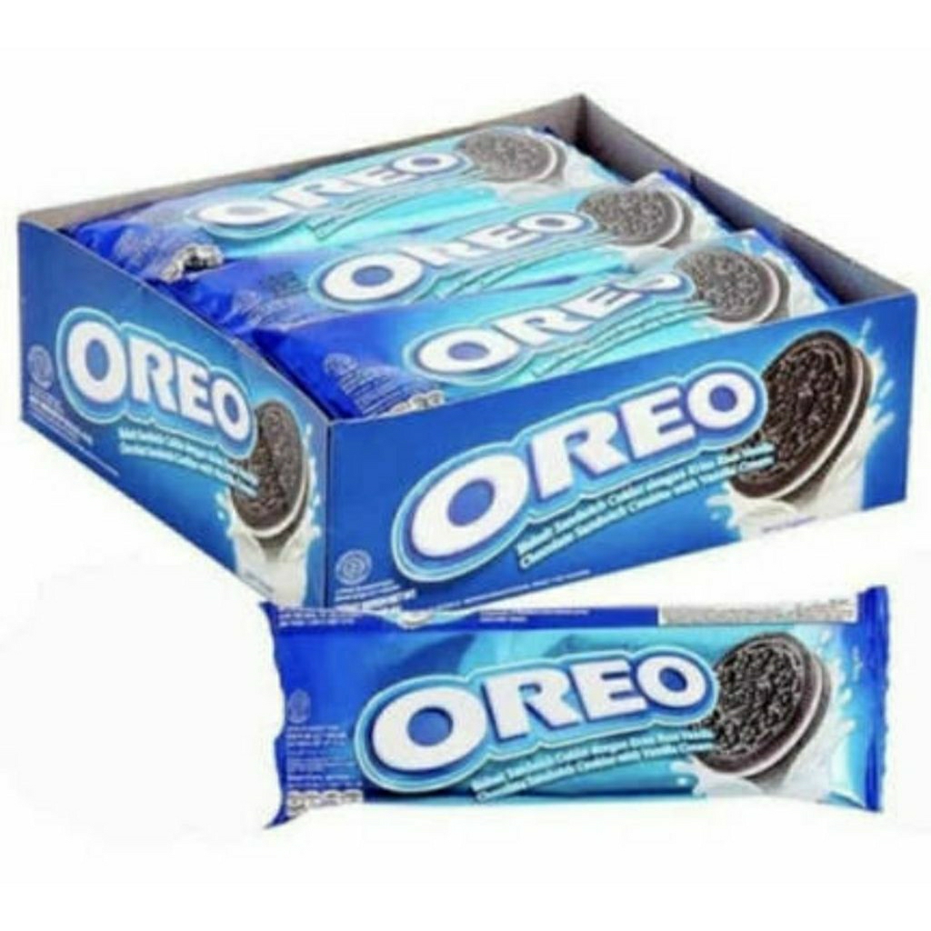 

Biskuit Oreo Krim ( isi 12 pcs /36gr )
