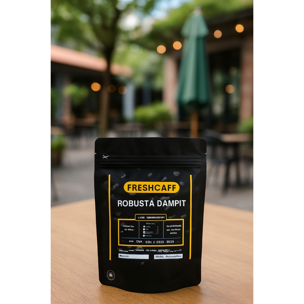 

kopi robusta dampit 250 gram, freshcaff