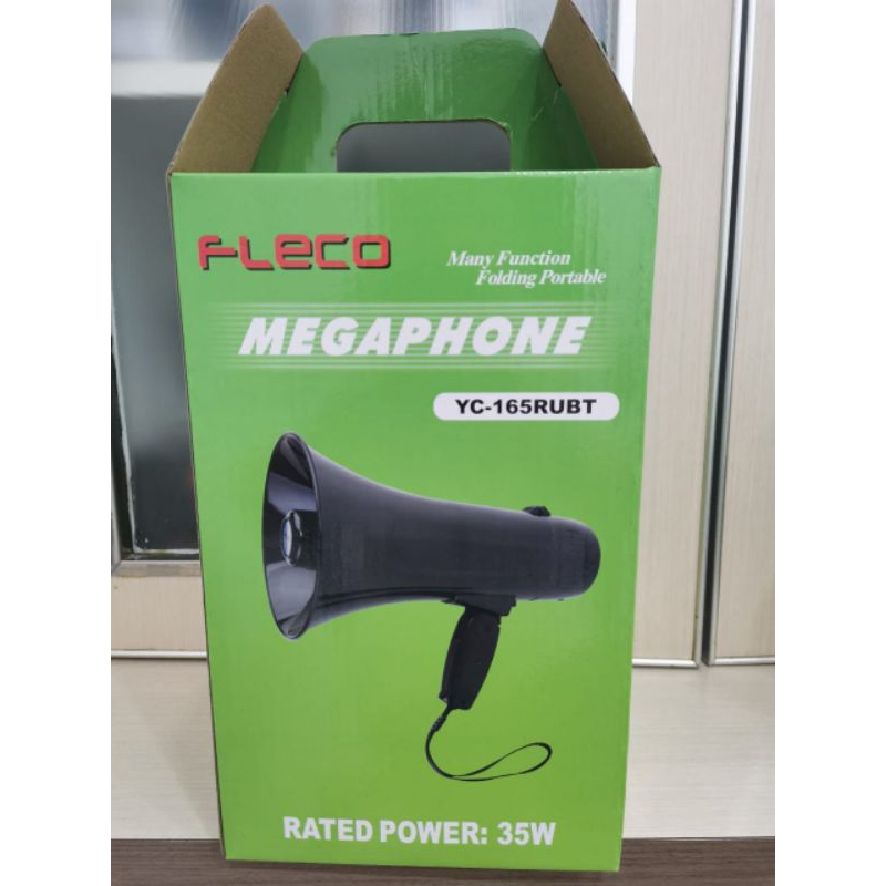 Toa Megaphone Jumbo Fleco Yc-165rubt Multifungsi black