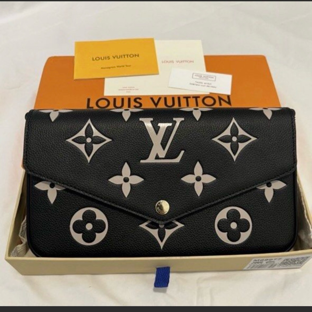 Louis Vuitton Felicie Pochette Monogram Black