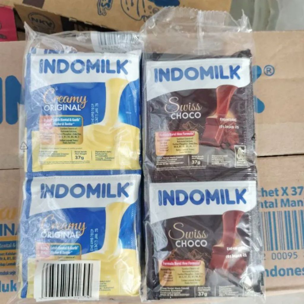 

SUSU KENTAL MANIS SACHET INDOMILK 37 GR (ISI 6 PCS)