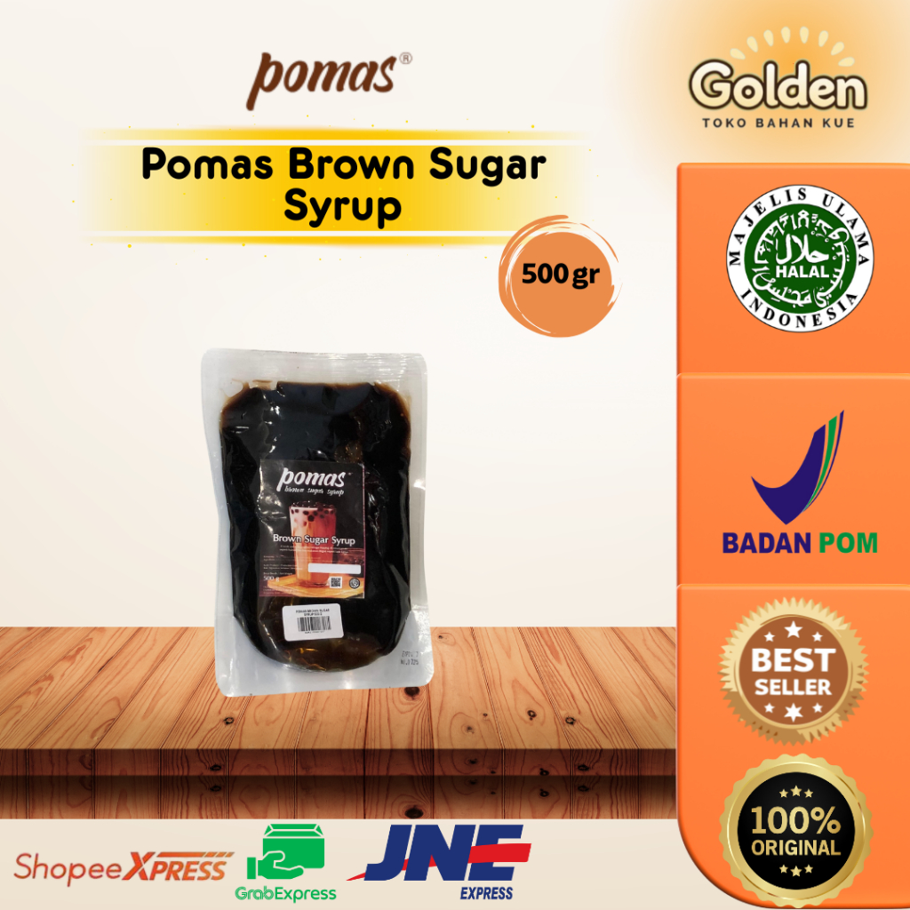 

Pomas Brown Sugar Syrup 500 gr