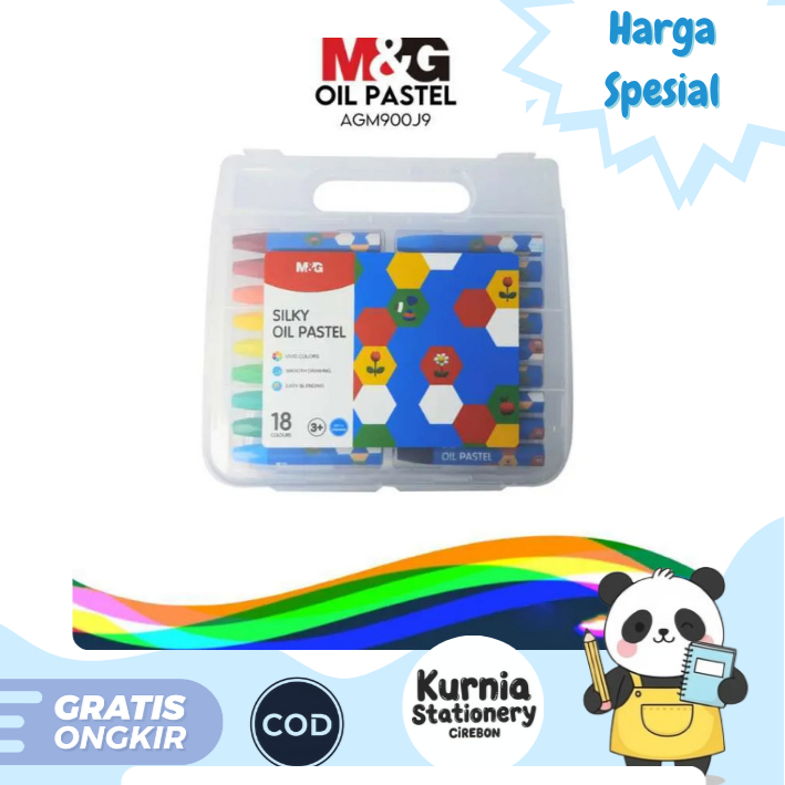 

Silky Oil Pastel M&G 12, 24 & 36 Colours Krayon Halus Crayon Minyak Sekolah / Oil Pastel Crayon