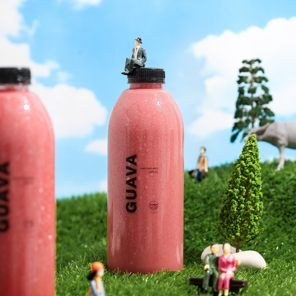 

[1000 ml] Jus Jambu Batu Merah Organik Guava Juice Sorabumi