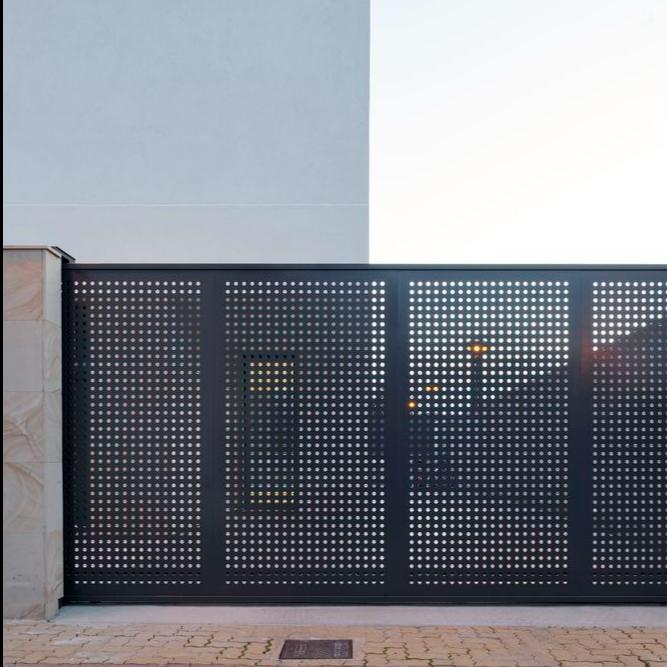 Pagar Railing tangga minimalis besi expanda perforated murah