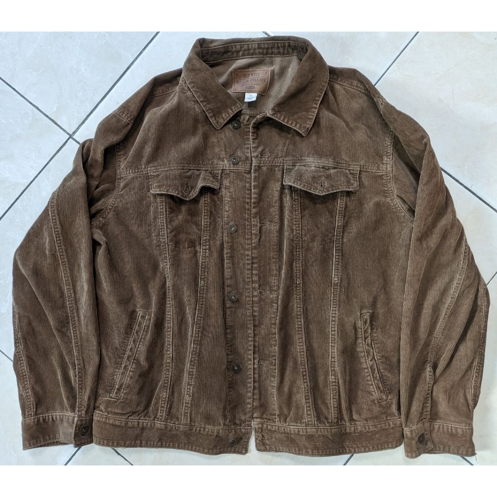 Jaket Corduroy Brown Brand Old Navy Jeans
