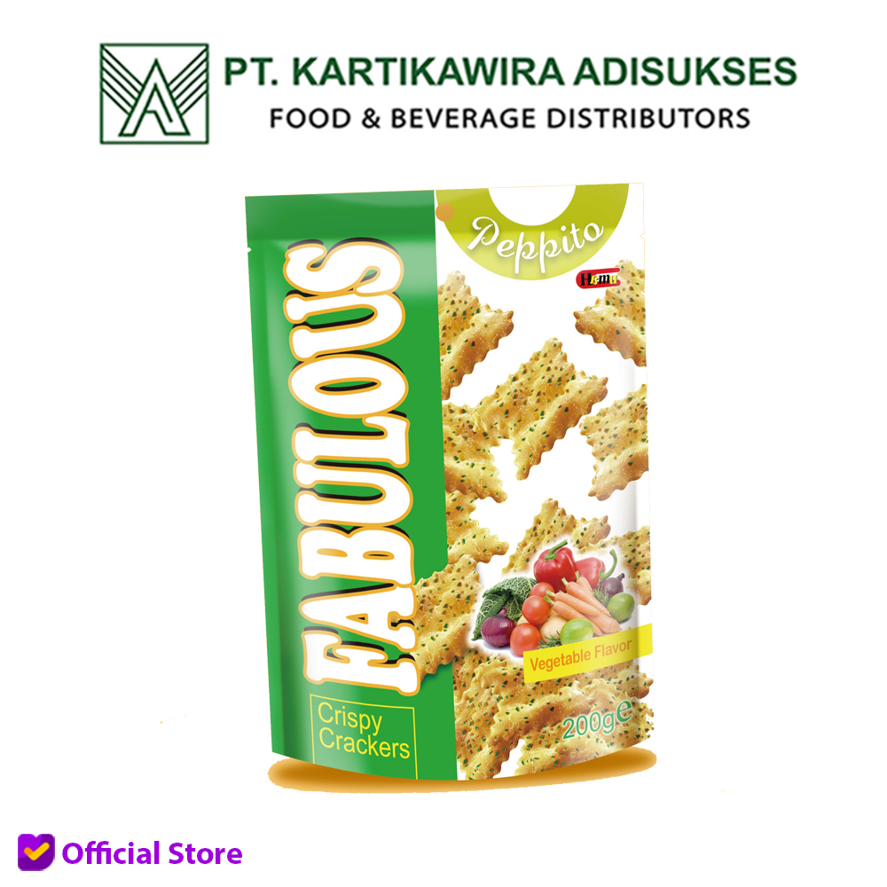 

Peppito Crackers Vegetable Flavor 200gram