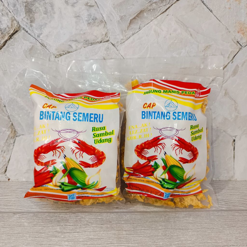 

Emping Jagung Manis Pedas