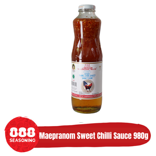 

Mae Pranom Dipping for Chicken Sweet Chilli & Sukiyaki Sauce Halal 980g