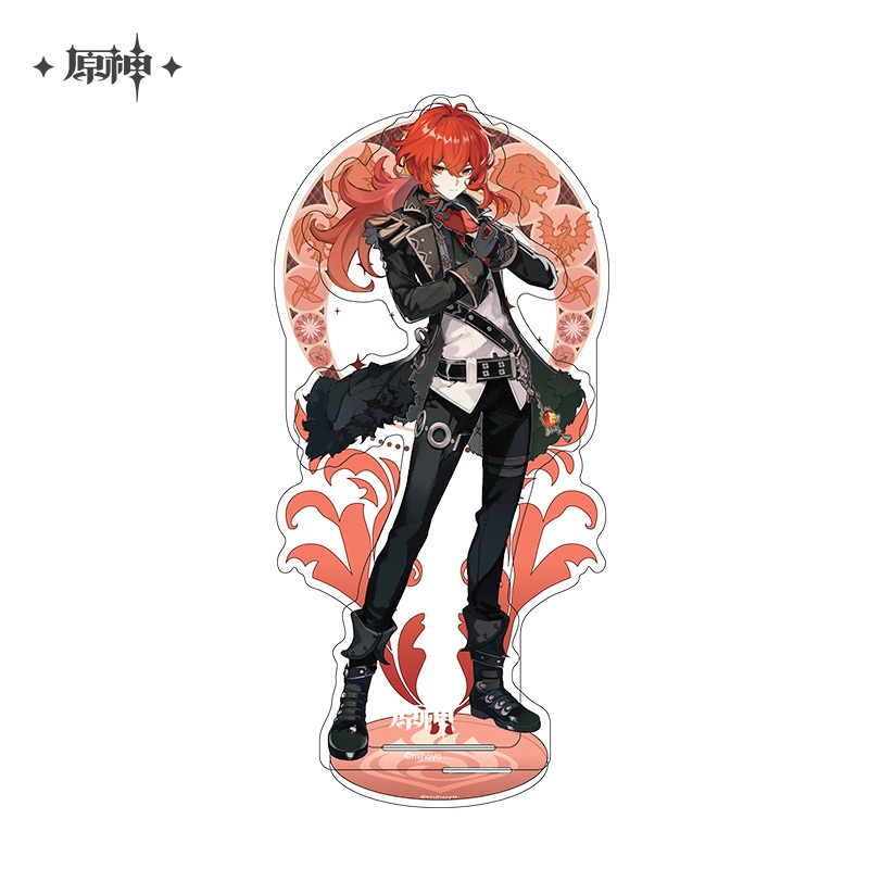 Genshin OFC - Diluc Standee - Acyrlic Standee Genshin Impact - Genshin Impact Merchandise