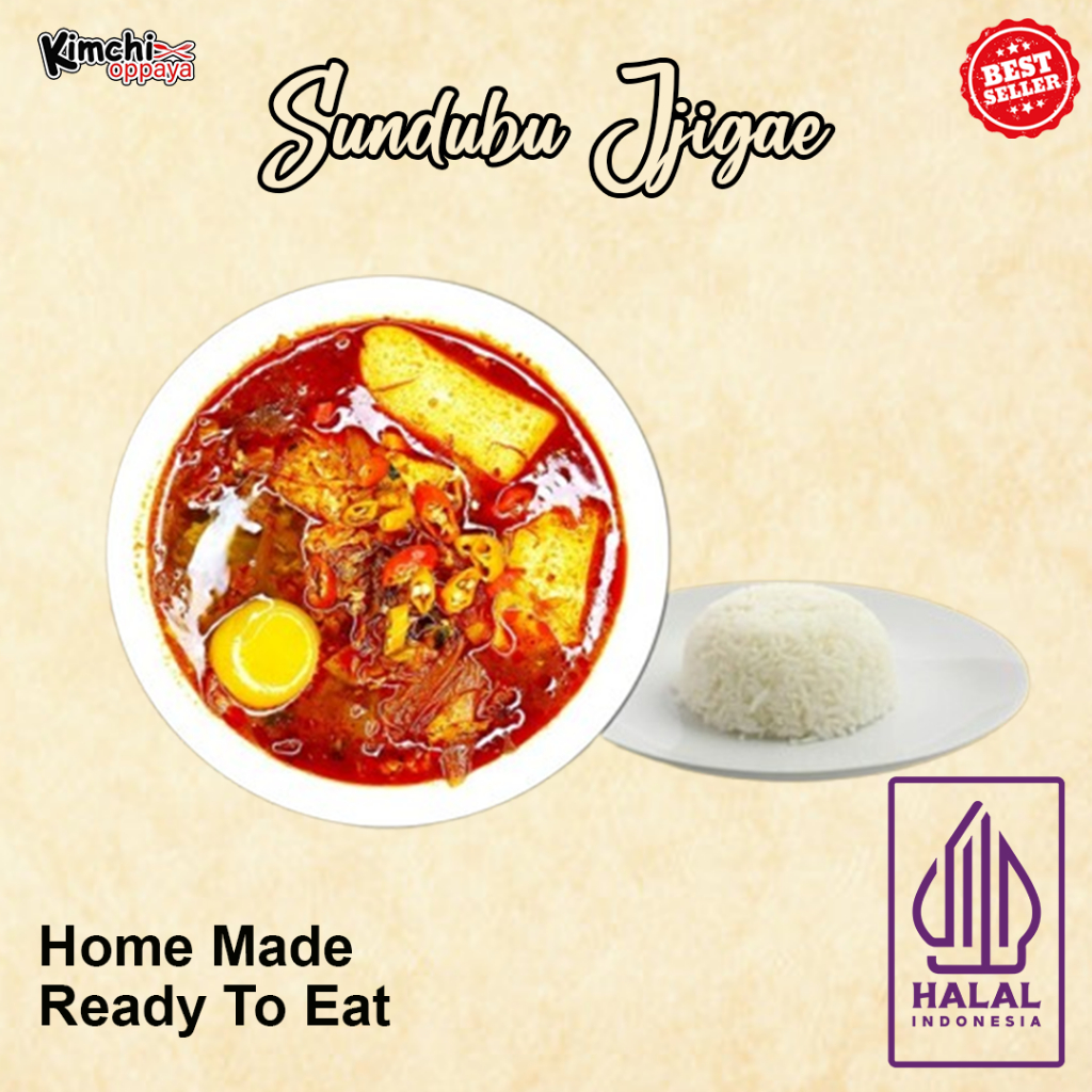 

Sundubu Jjigae Korea Halal – Set Complete Soup Tahu Pedas Korea Siap Makan Instan