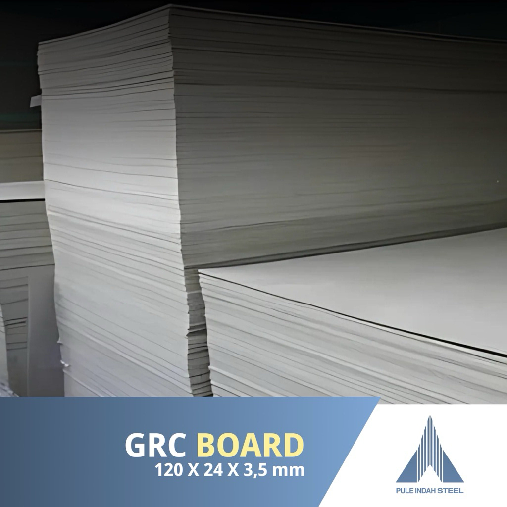 GRC Board Biasa 120x24x3,5mm | Papan GRC
