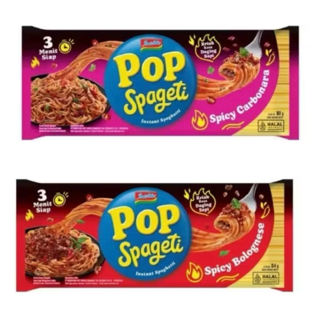 

Indomie Pop Spageti Instant Spaghetti