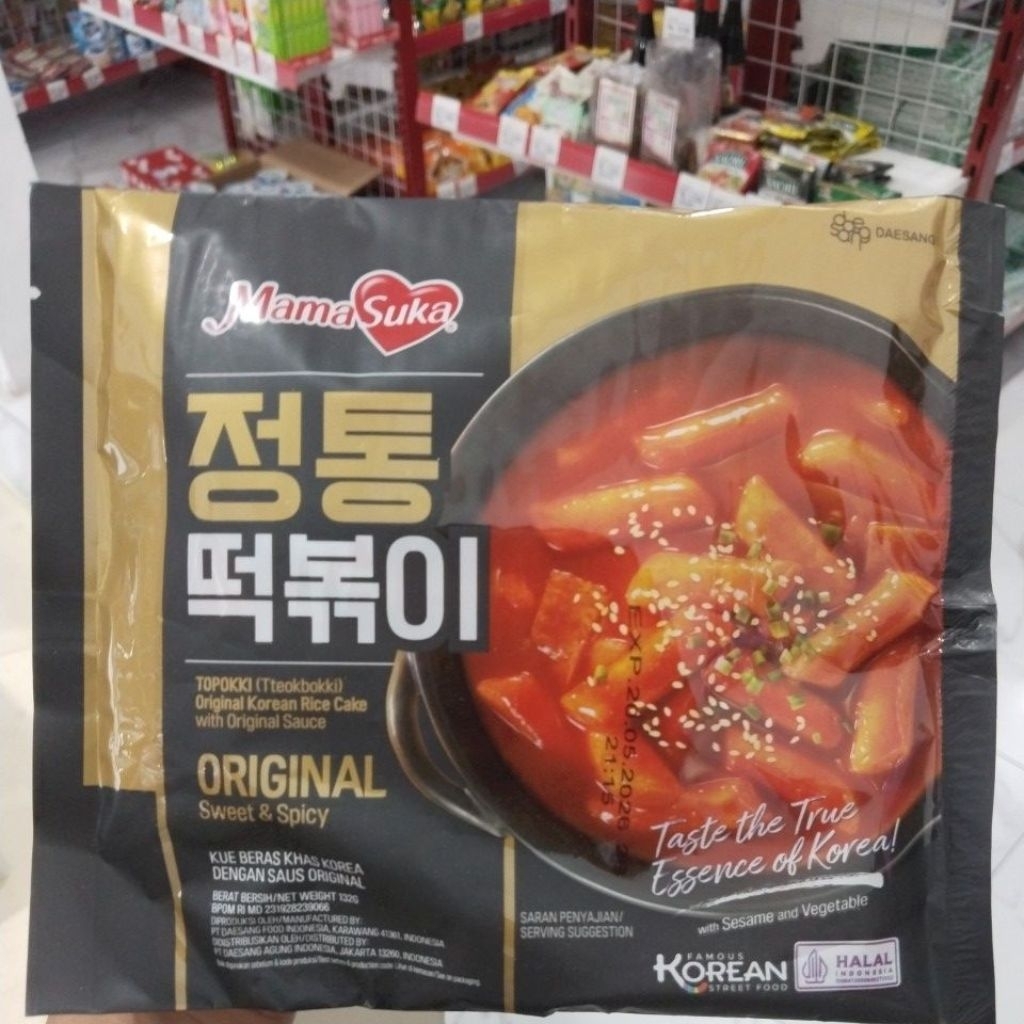 

Mamasuka Topokki Original 132 Gr