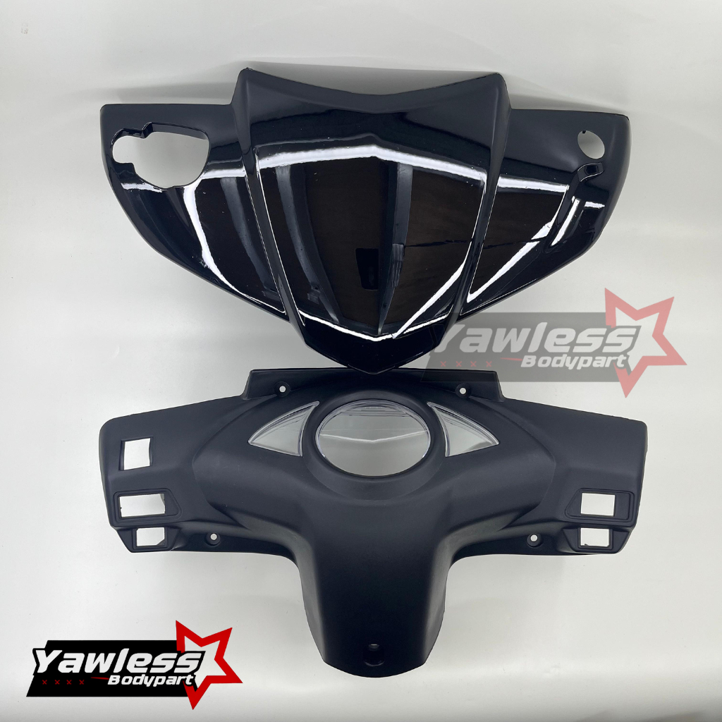 Batok vario 110 karbu / Batok depan vario 110 karbu CW tahun 2006 - 2014 Warna Hitam + Mika Speedome