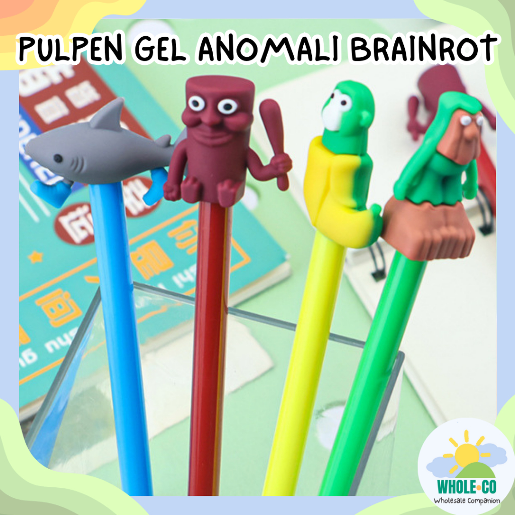 

Pulpen Gel Karakter Anomali Brainrot Premium Tung Tung Tung Sahur Tralalelo Tralala Lucu Unik Imut Termurah Grosir Cod