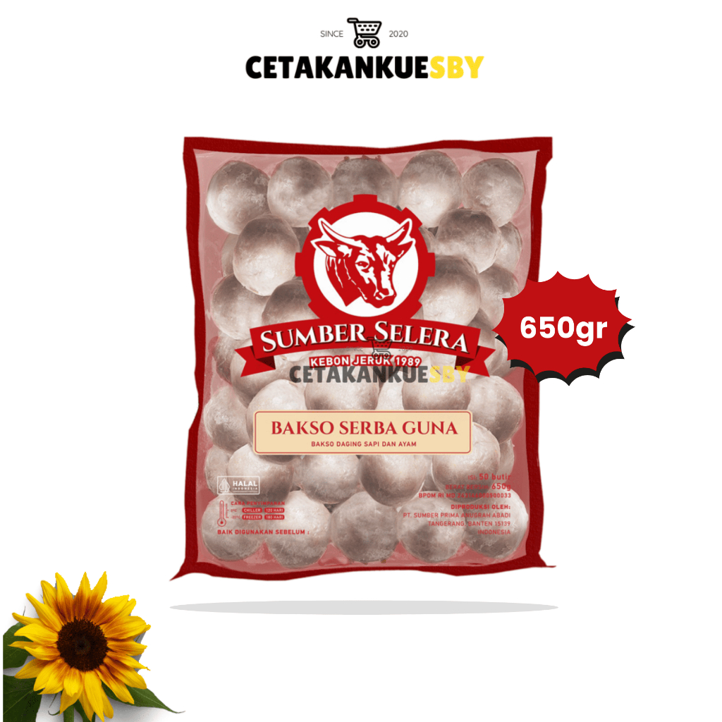 

(CKS) SUMBER SELERA BAKSO SERBAGUNA ISI 50BJ Kebon Jeruk 1987 | Frozen Food Bakso Sumber Selera Serbaguna isi 50bj