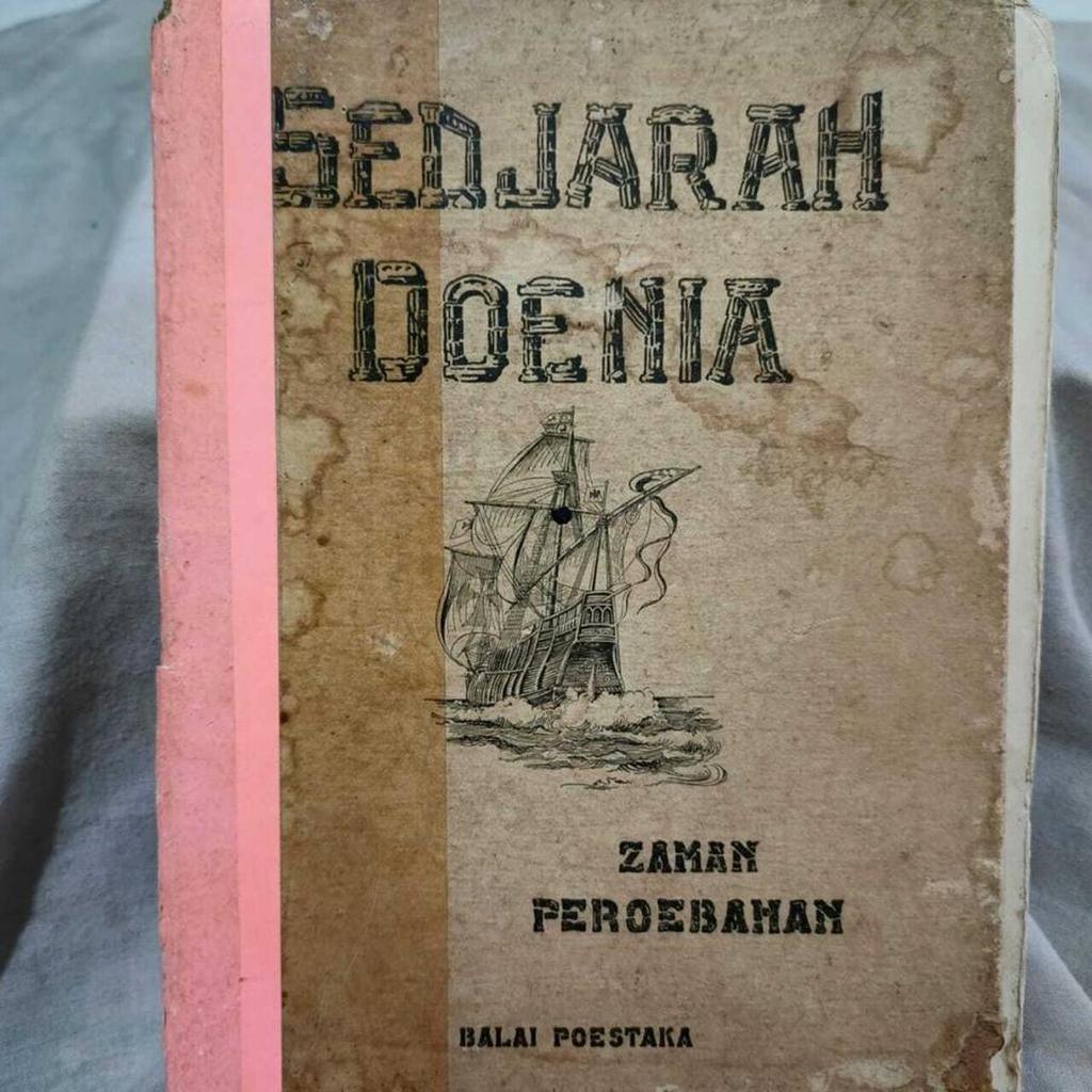 SEDJARAH DOENIA - BY HAJI AGUS SALIM ( HA SALIM) ORIGINAL HARD COVER SUPER LANGKA THN 1932