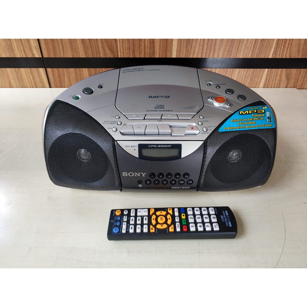 SONY CFD-S20CP  Stereo Radio Tape Compact Disc