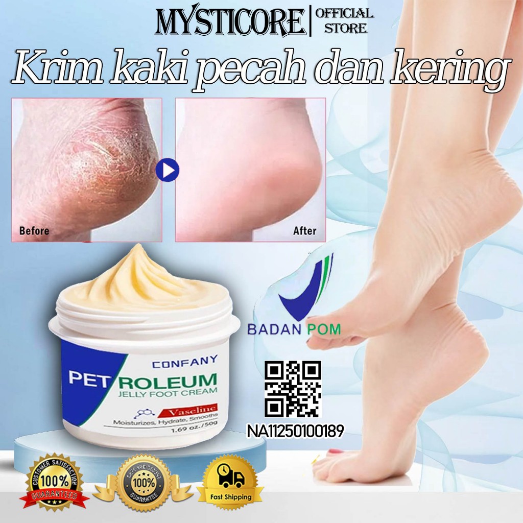 Pelembab kaki Bpom Penghalus tumit kaki Cream Kaki Pecah Dan Kering Foot Cream Salep kapalan kaki Ob