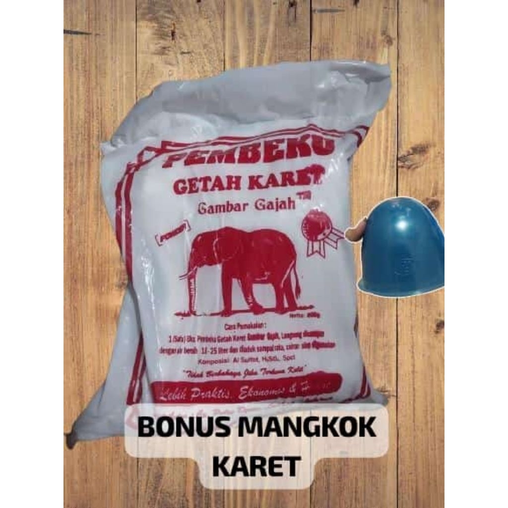 Pembeku Getah Karet Cap Gajah / Cuka Lampung Tidak panas di kulit
