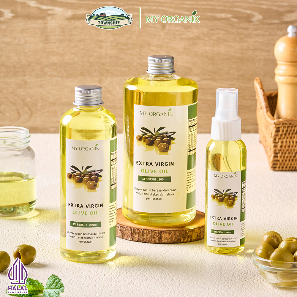 

My Organik Minyak Zaitun Extra Virgin Olive Oil Organic Premium Murni Asli 100% EVOO Kesehatan