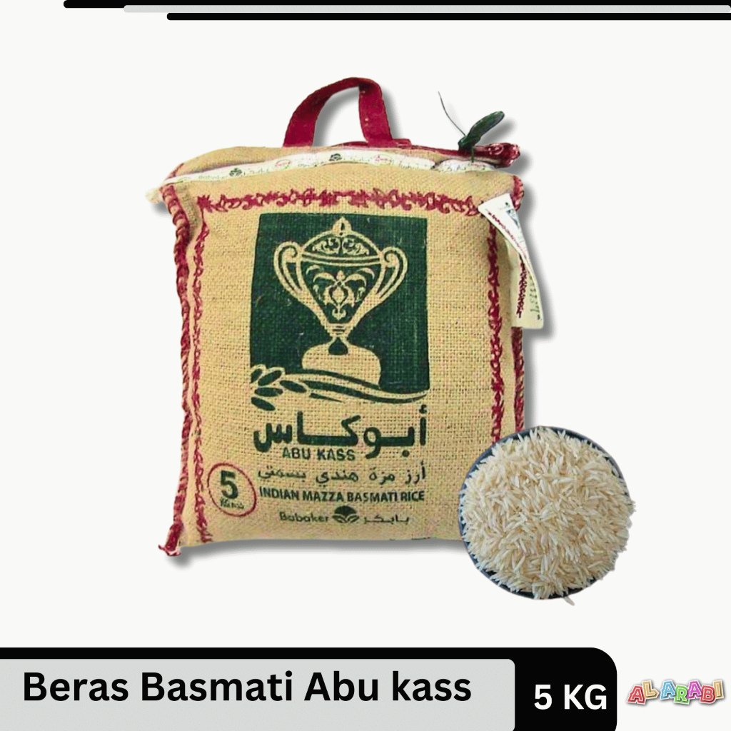 

Beras Basmati Abu Kass 5kg |Abu Kass Basmati Rice| india rice .