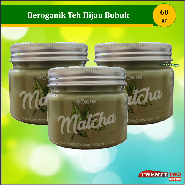 

[6 X]Beorganik Matcha Powder 60 gr & Beorganik Activated Charcoal Powder 60 gr