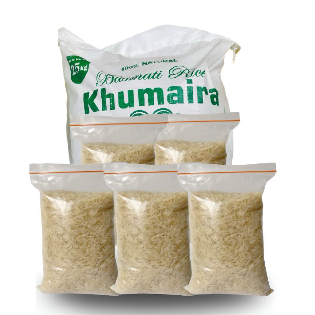 

Beras Basmati khumaira 5kg creamy sella