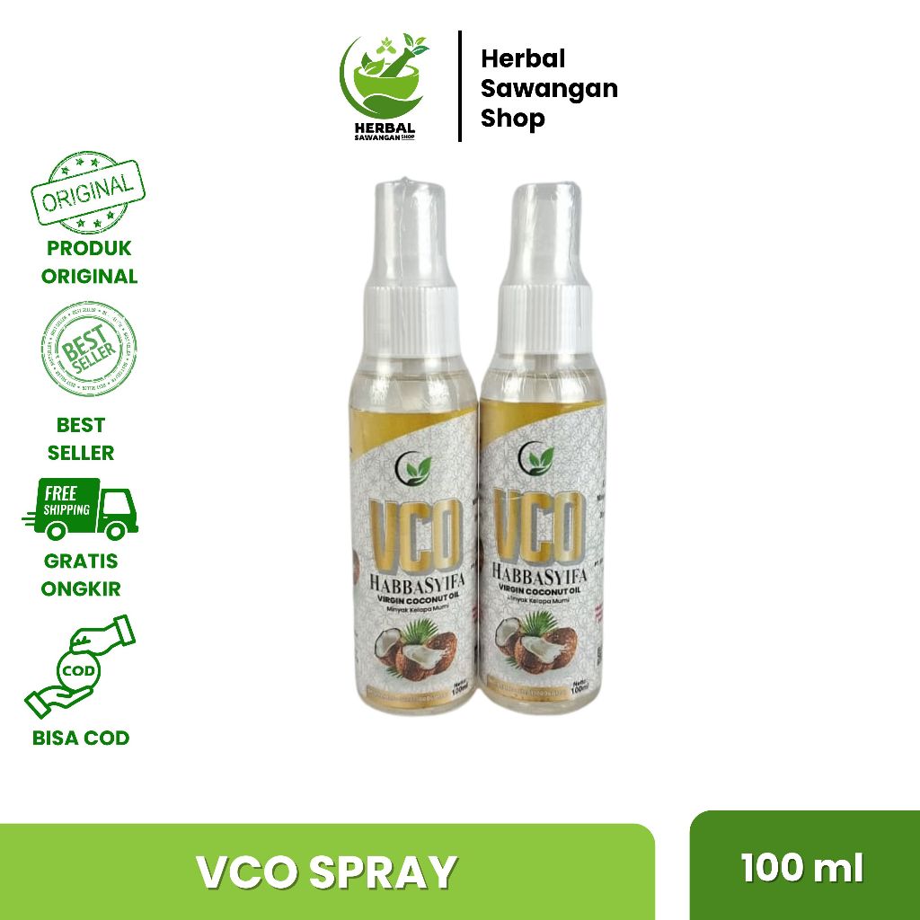 

VCO Virgin Coconut Oil Minyak Kelapa Murni Vico Oil Original 100ml