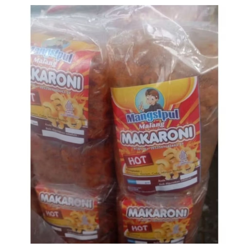 

Makaroni basah mang ipul isi 10 / Mie lidi mang ipul isi 10