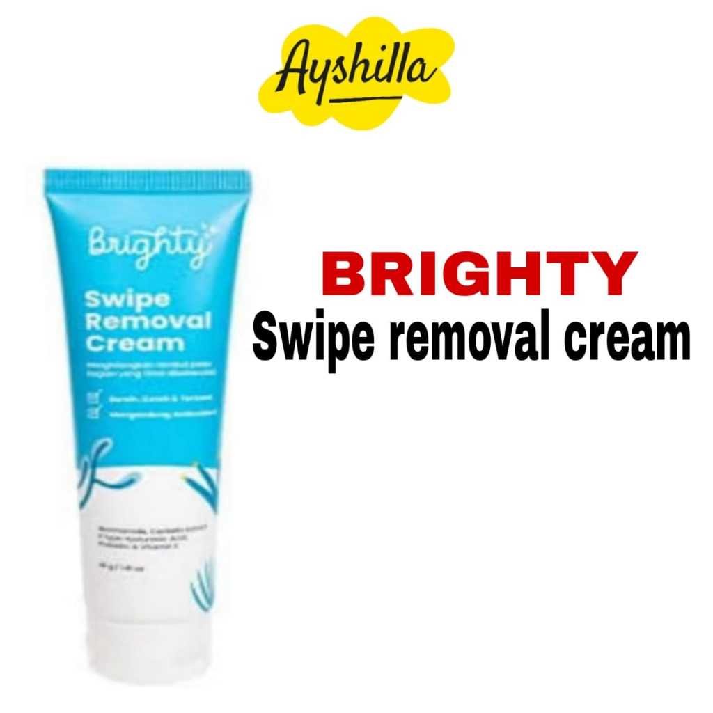 BRIGHTY Swipe Removal Cream Waxing Ketiak Perontok Bulu Permanen Pencukur Bulu Sugar Wax Hair