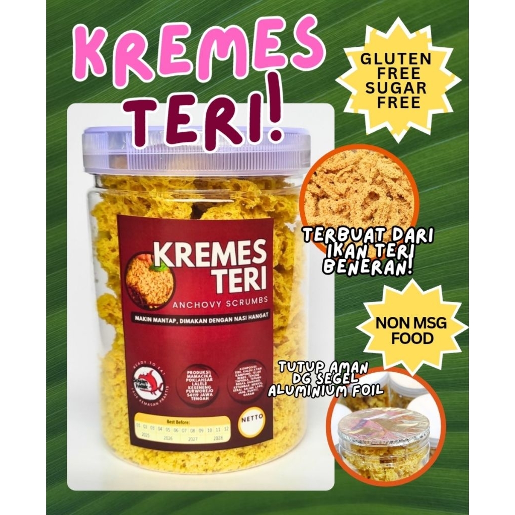 

Kremesan Ikan Teri Homemade | Gurih Sehat Tanpa MSG & tanpa Gula | MPASI Anak GTM susah makan