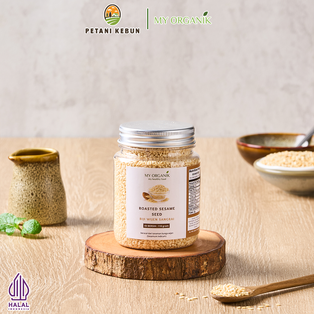 

My Organik Wijen Sangrai Roasted Sesame 60gr 110gr 180gr / Salad Dressing Wijen Sangrai