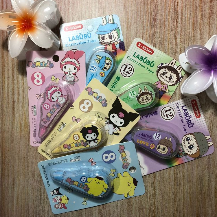 

TTO 053 Tipe-X Kertas Mini Karakter Lucu TIPEX Roll 8M