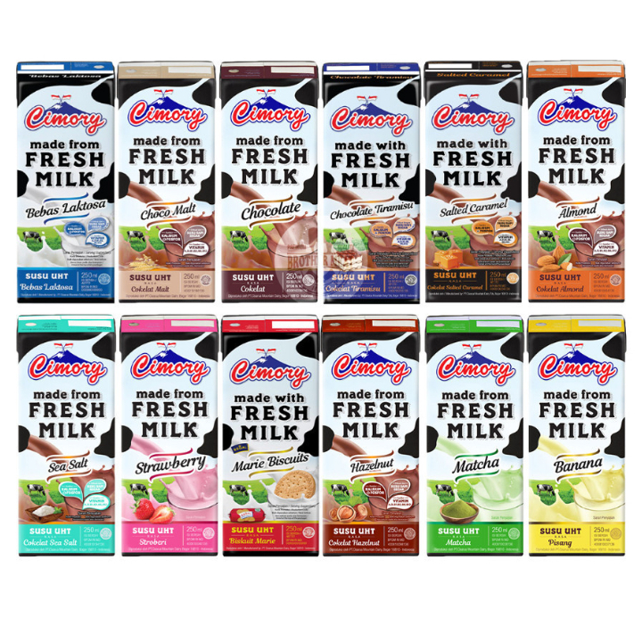 

Cimory Fresh Milk 250ml Susu Kotak