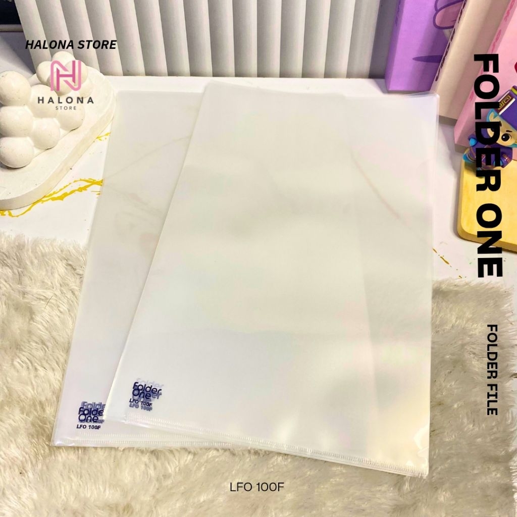 

FOLDER ONE MAP L (CLEAR SLEEVES ) UKURAN FOLIO