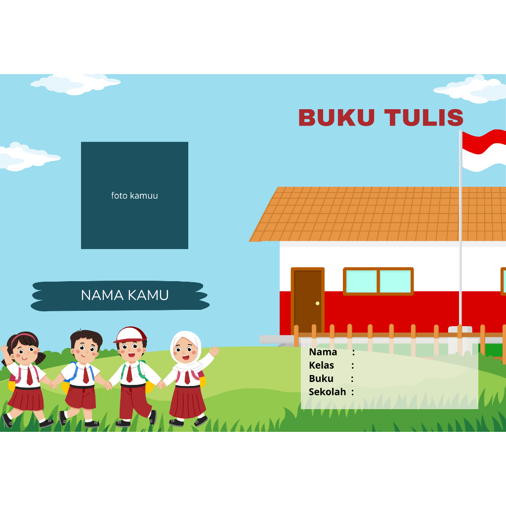 

Buku Custom Foto Nama & Desain Sesuai Request – Hadiah Unik & Spesial