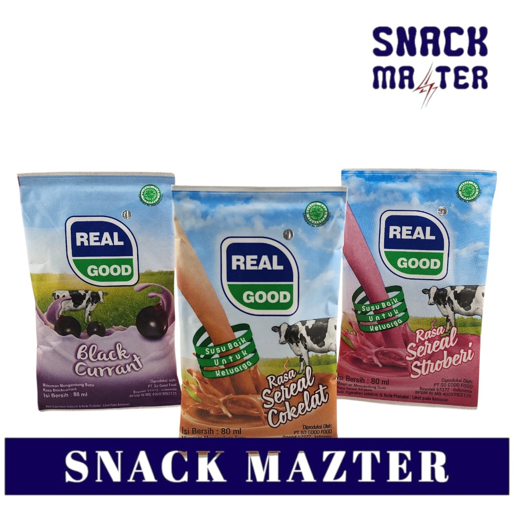 

Real Good Bantal Susu UHT - Netto 80ml