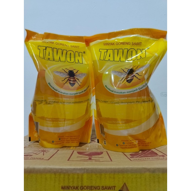 

Minyak Goreng Tawon 2 Liter Pouch